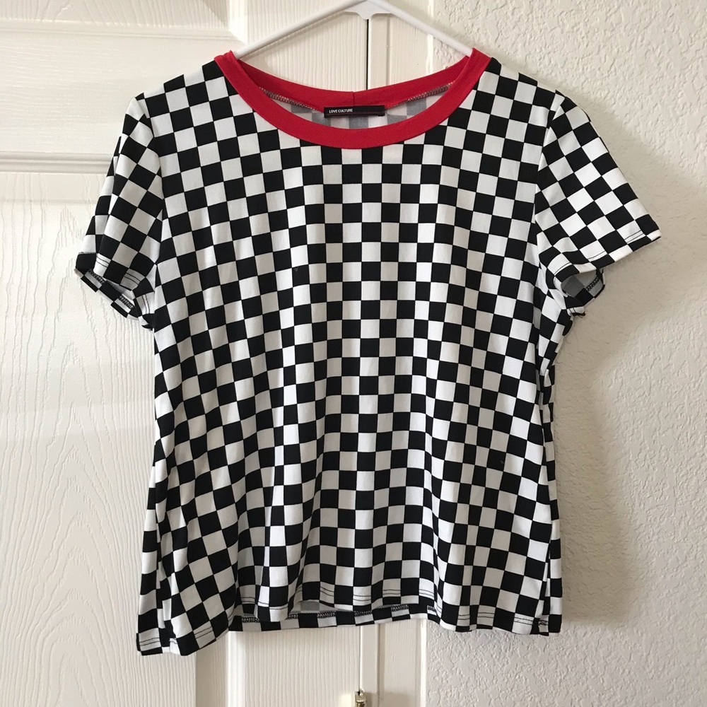 Checkerboard shirt